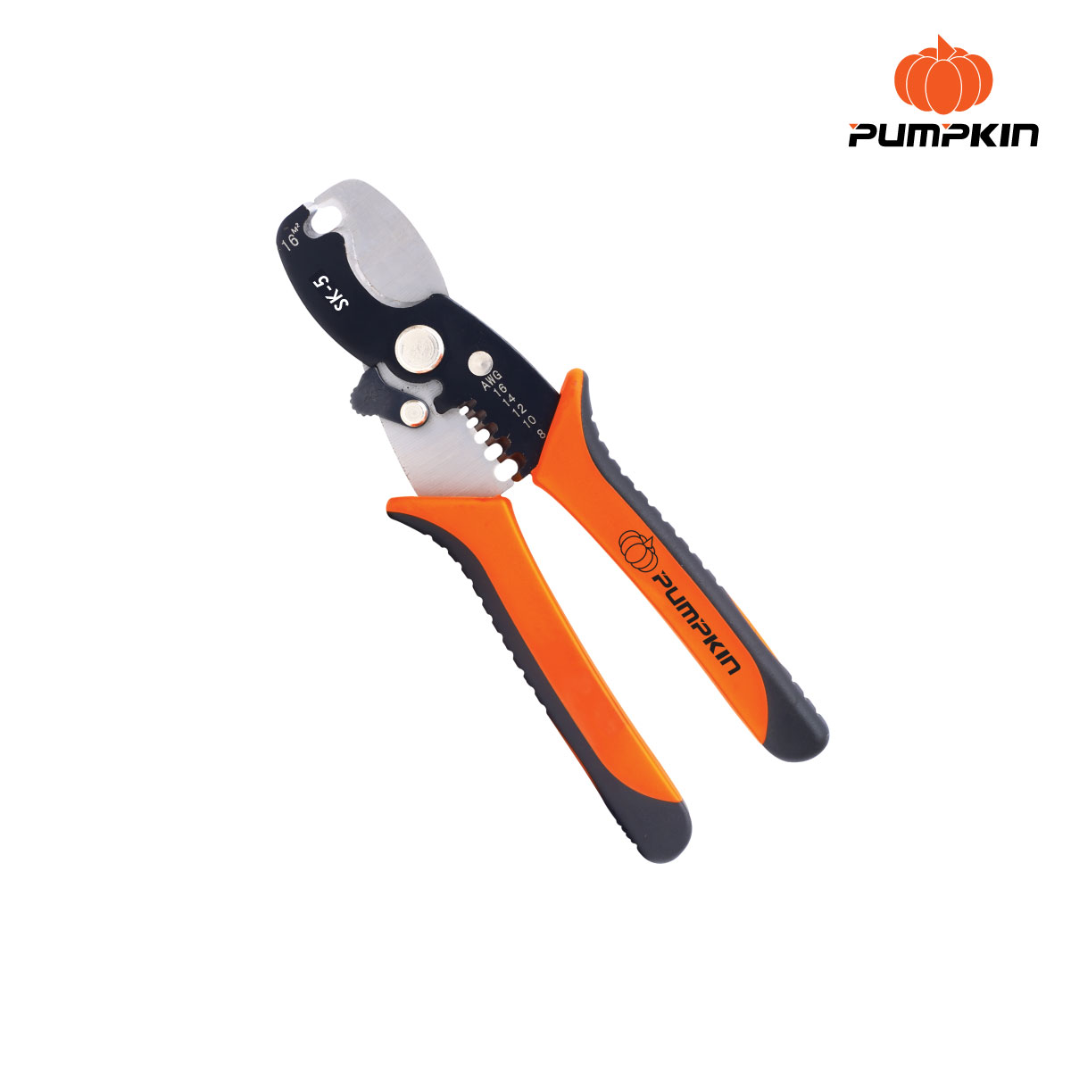 PUMPKIN คีมตัดสายเคเบิ้ลอเนกประสงค์ 7.5″ PTT-CA175X / 14616