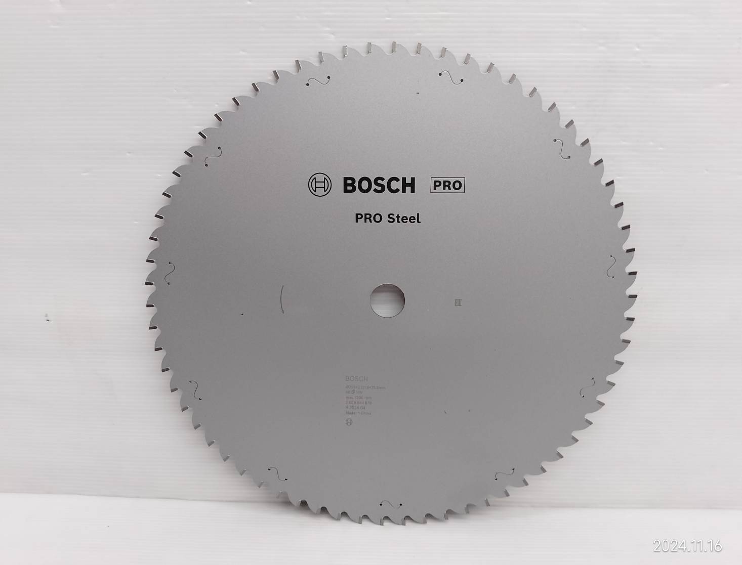 ใบเลื่อยวงเดือนตัดเหล็ก Pro Steel 14"x66T BOSCH 2608844870