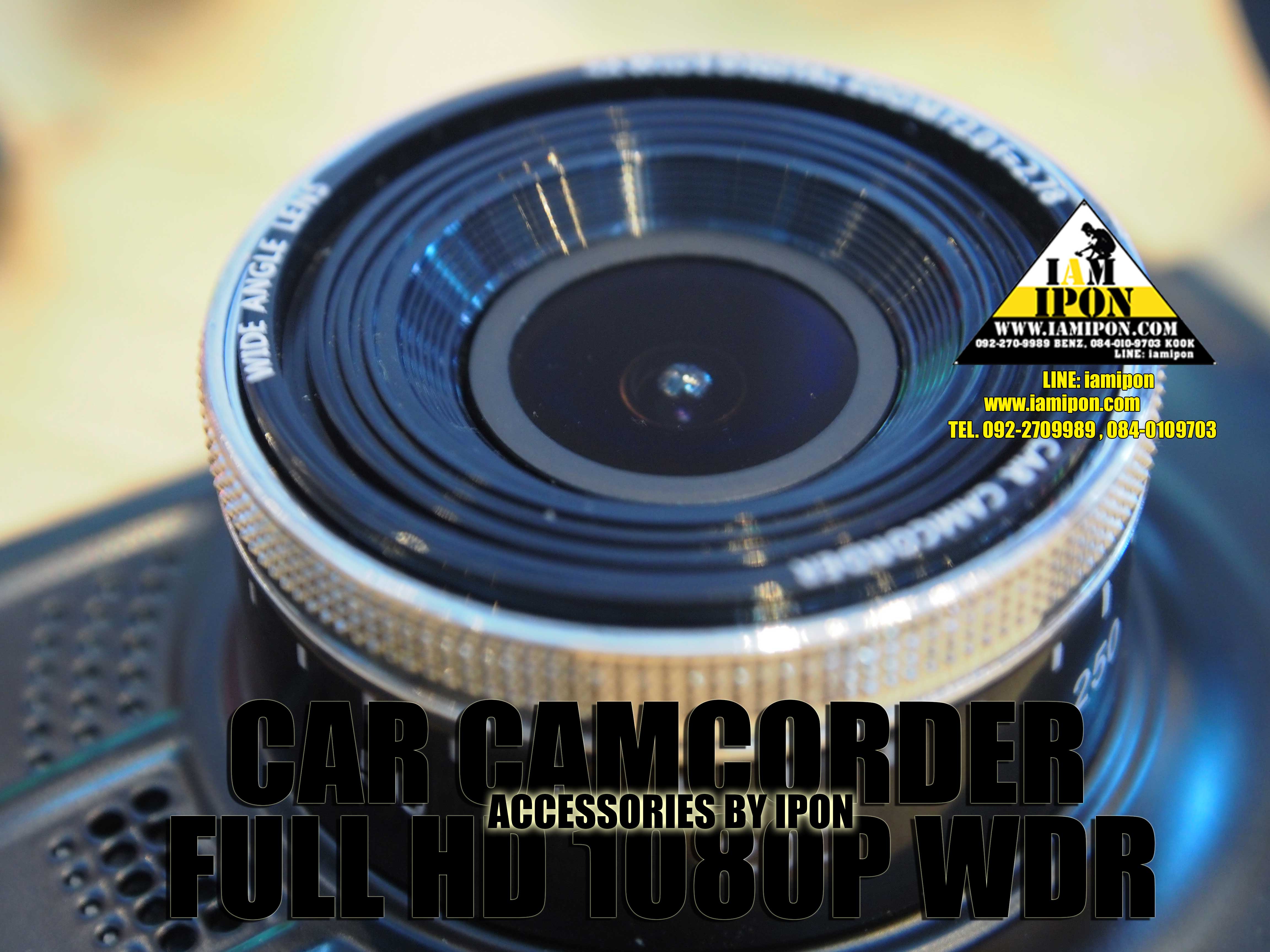 CAR CAMCORDER FULL HD 1080P กล้องบันทึกติดรถยนต์