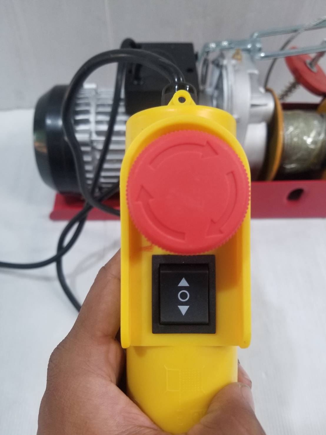 รอกสลิงไฟฟ้าขนาดเล็ก PA500-E DOUBLE ELEPHANT