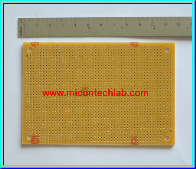 1x แผ่นปริ้นท์พีซีบีไข่ปลา IC2 ขนาด 8x12 ซม(PCB)