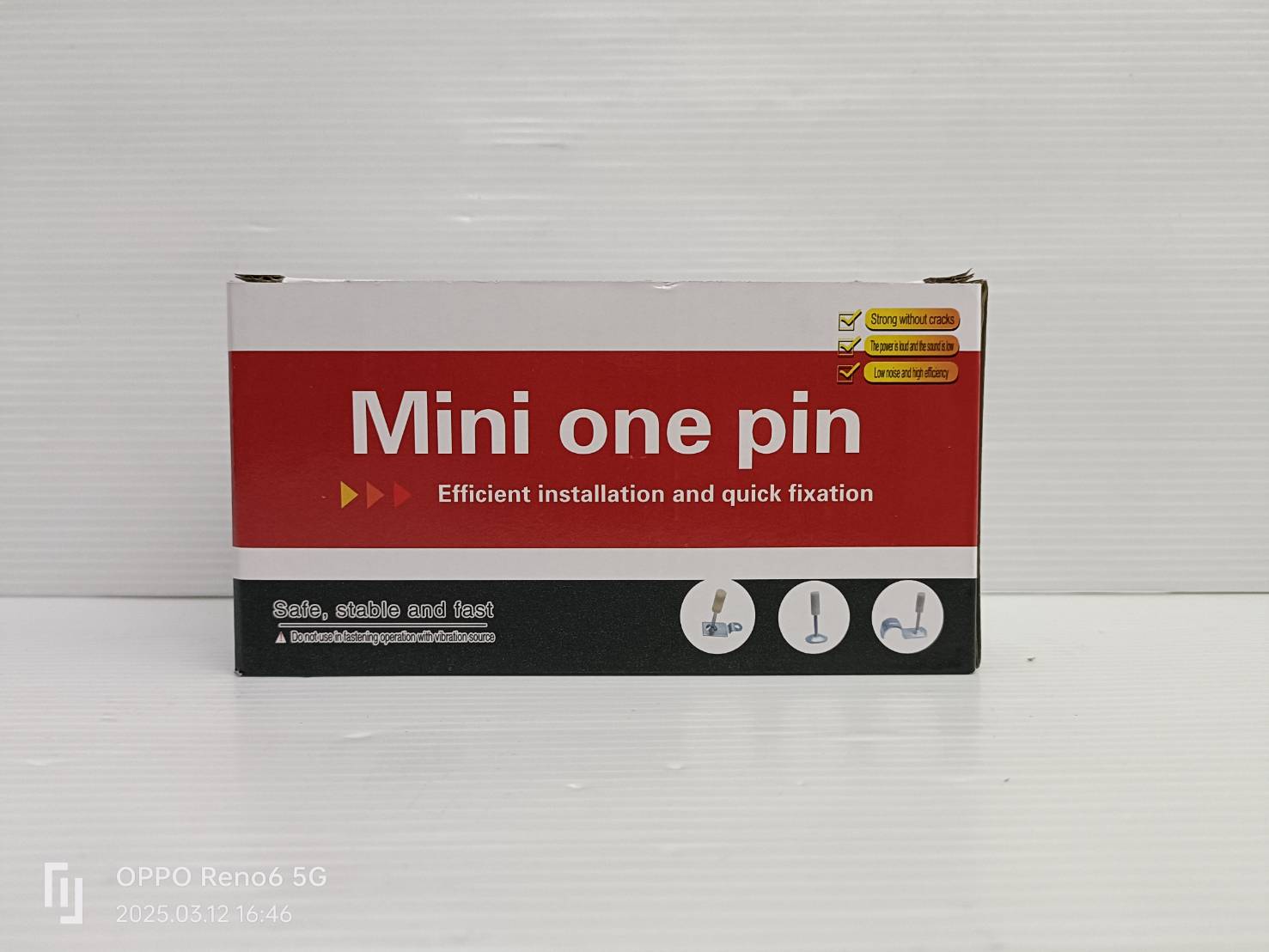 ตะปูแรงดันสูง ตะปู สำหรับเครื่องยิงตะปู แบบตรง ขนาด 25มม. (200ตัว/กล่อง) ใช้คู่กับเครื่องยิงดอกตะปูแรงดันสูง