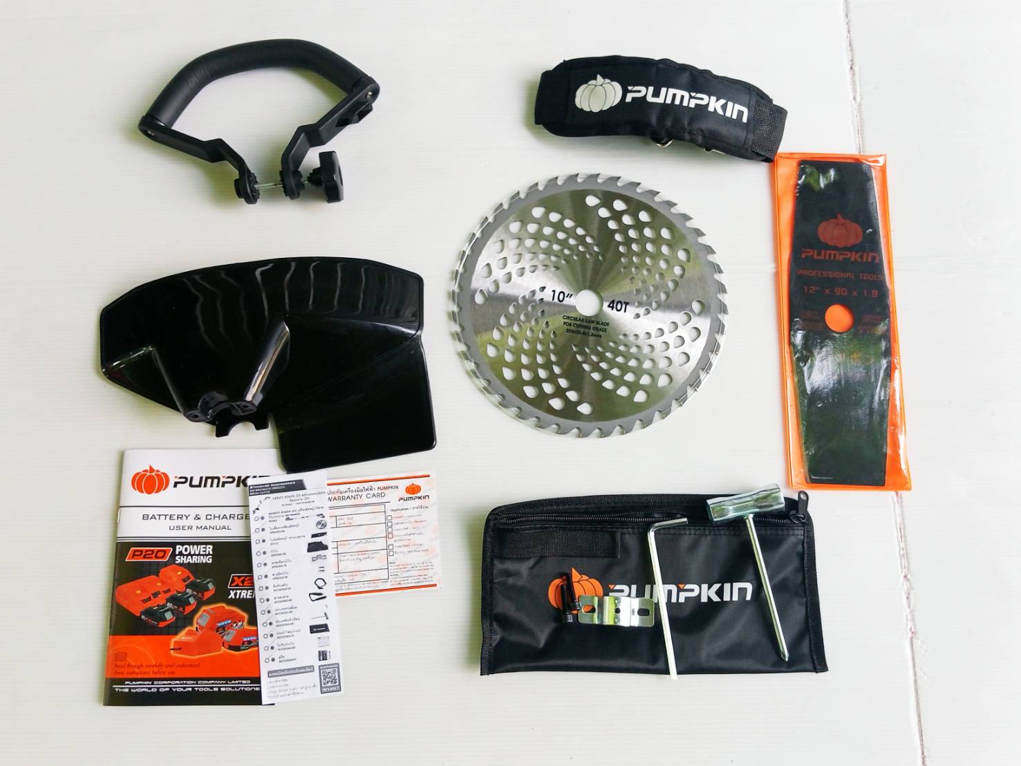 PUMPKIN INFINITY POWER 20V เครื่องตัดหญ้าไร้สาย20V INF-946BCB / 50563