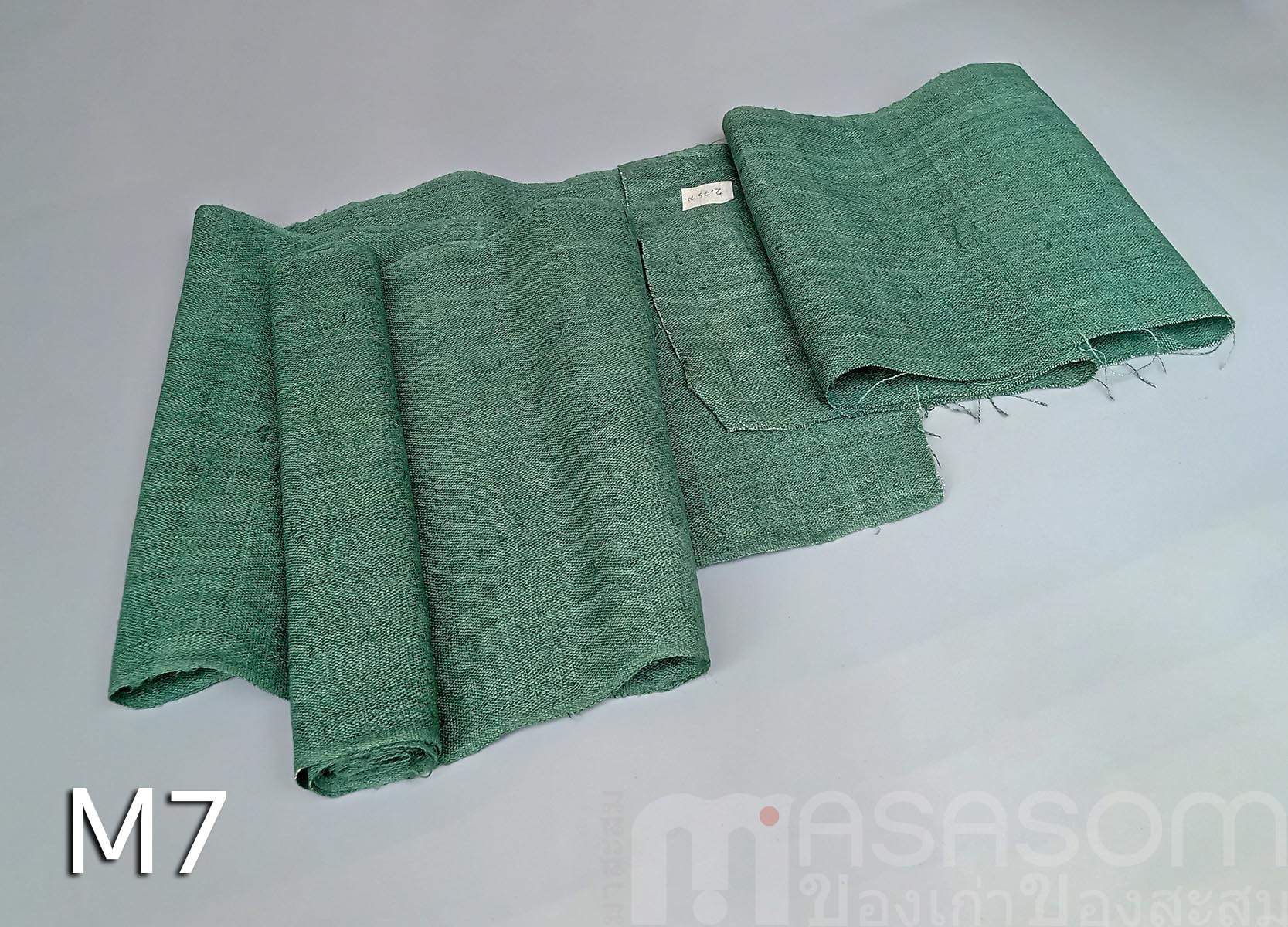 ผ้าใยกัญชงทอมือย้อมสี