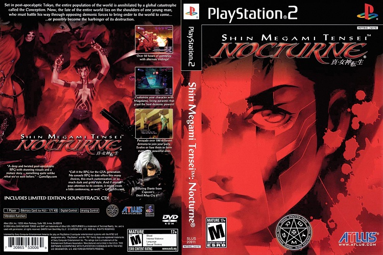 SHIN MEGAMI TENSEI 3 [US : DVD5 1 Disc]