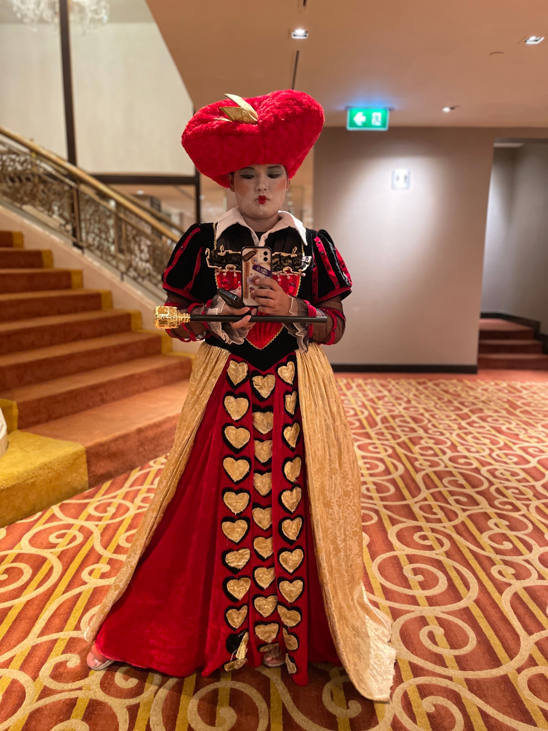 ชุดราชินีโพแดง / ชุดราชินีอิเรซเบธ / ชุด Red Queen @ อลิส อิน วันเดอร์แลนด์ / ชุดราชินีแดง / ชุดราชินีไพ่