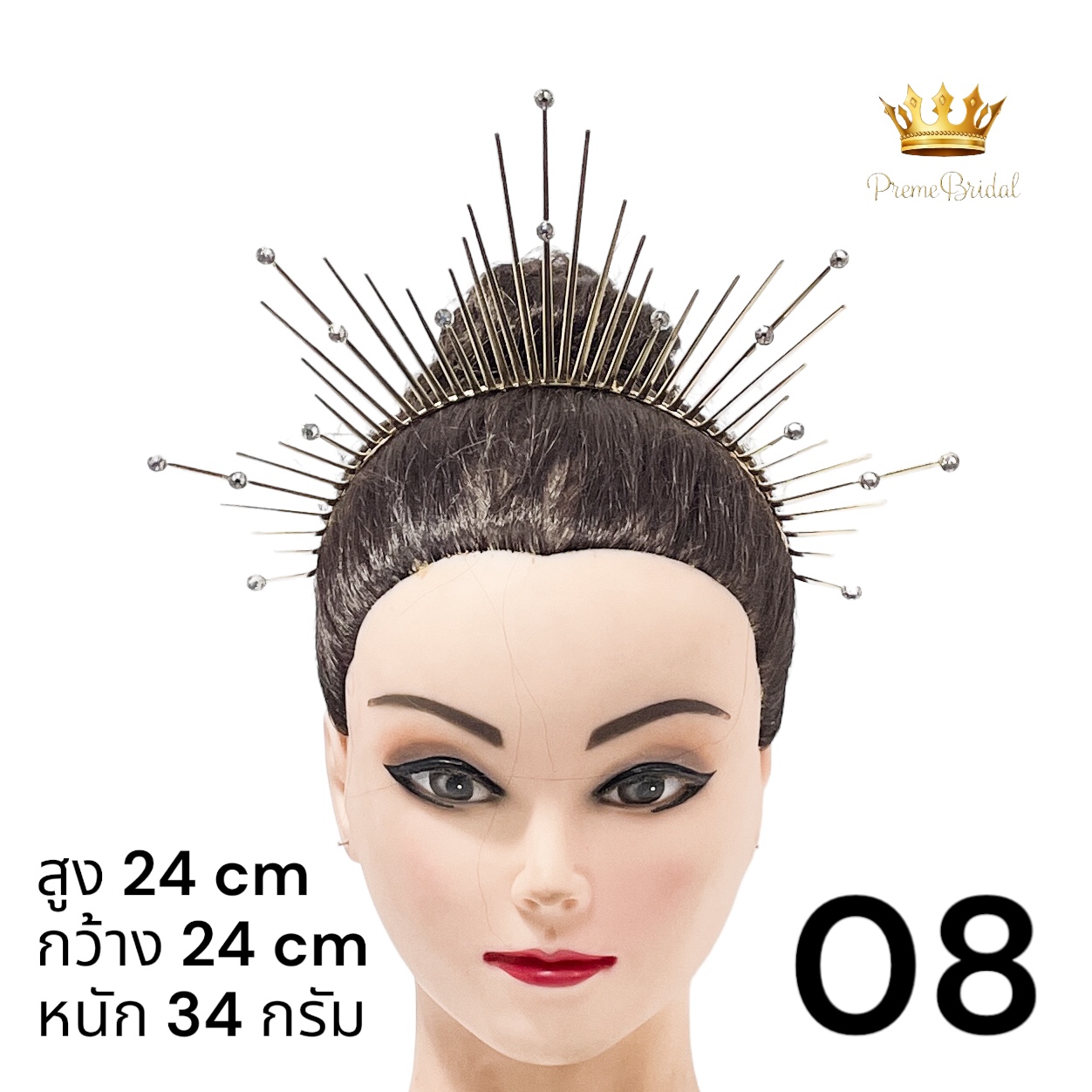 ที่คาดผมออร่า คาดผมเทพ มงกุฎเทพี พระแม่มารี เทพีแห่งบาร็อค งานโลหะ สวยตรงปก ส่งเร็วจาก จ.อุบลราชธานี