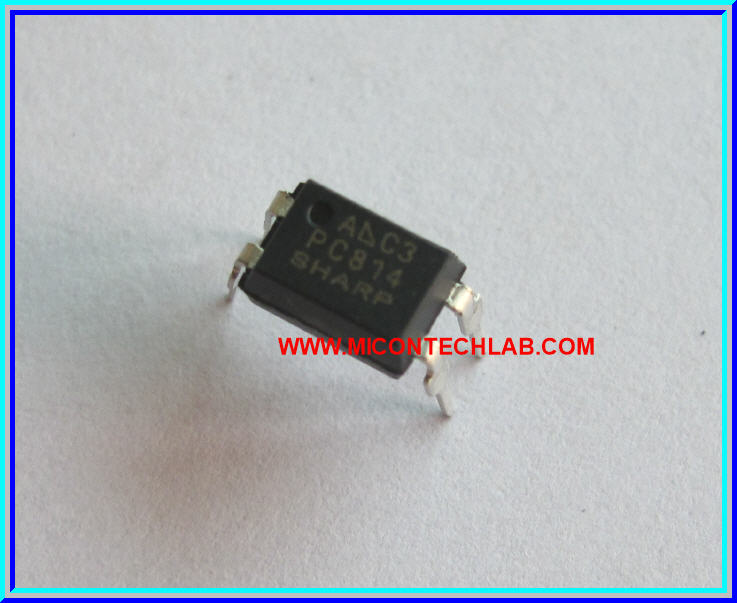 1x PC814 ไอซีออปโต้สำหรับอินพุตไฟ AC ยี่ห้อ SHARP