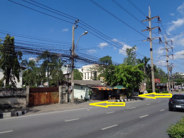 H1139 ขายด่วน ที่ดิน 202 ตารางวา อยู่ติดถนนอ่อนนุช (สุขุมวิท77) ระหว่างซอยอ่อนนุช61-63 เหมาะปลูกบ้านหรือทำธุรกิจ แขวงประเวส เขตประเวศ