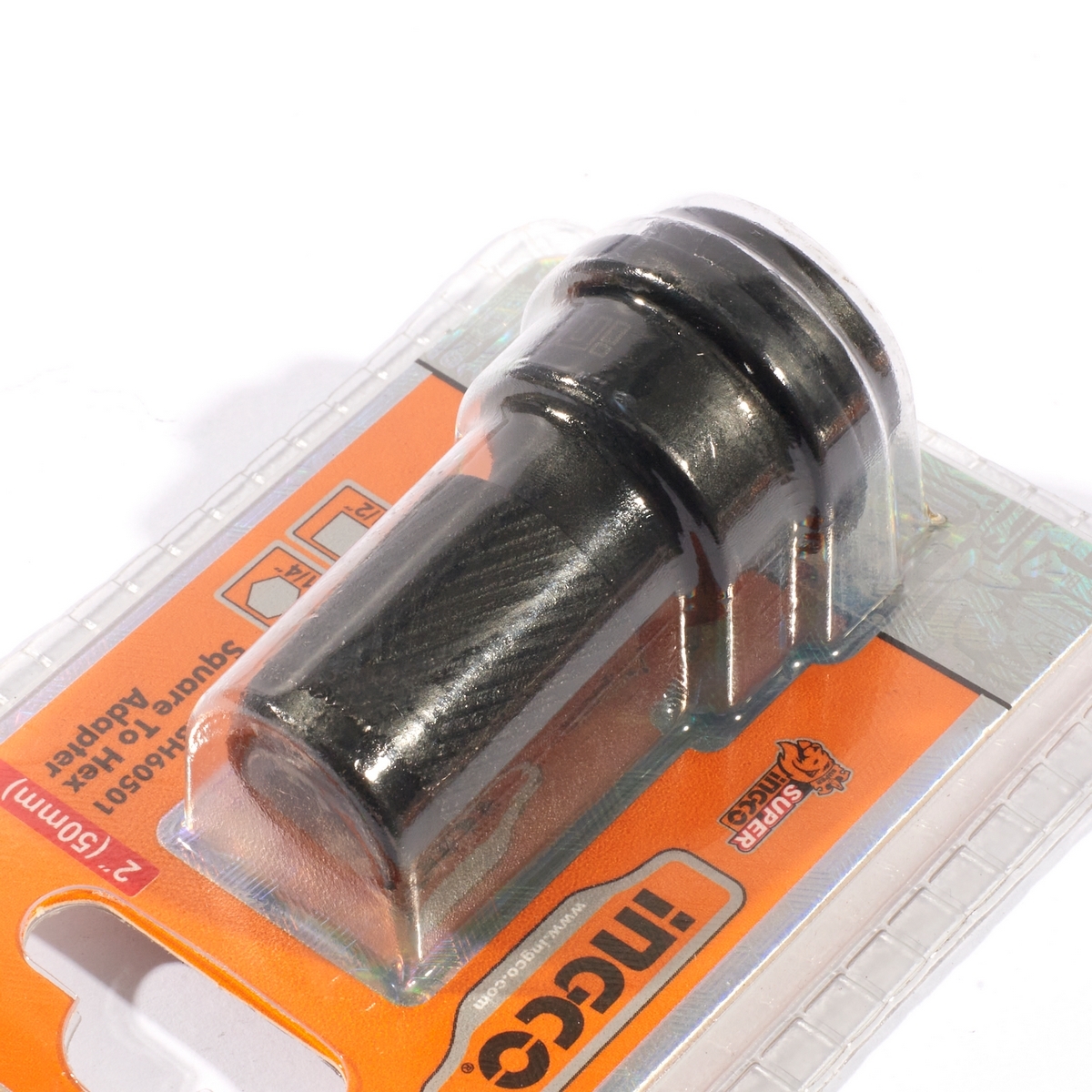 INGCO อะแดปเตอร์แปลงบล็อก 1/2 นิ้ว เป็นดอกหกเหลี่ยม 1/4 นิ้ว รุ่น ABH60501