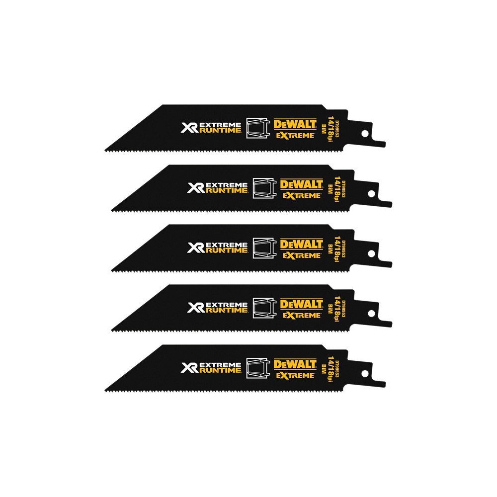 ใบเซเบอร์ DT99553 DEWALT (5ใบ/แพค)