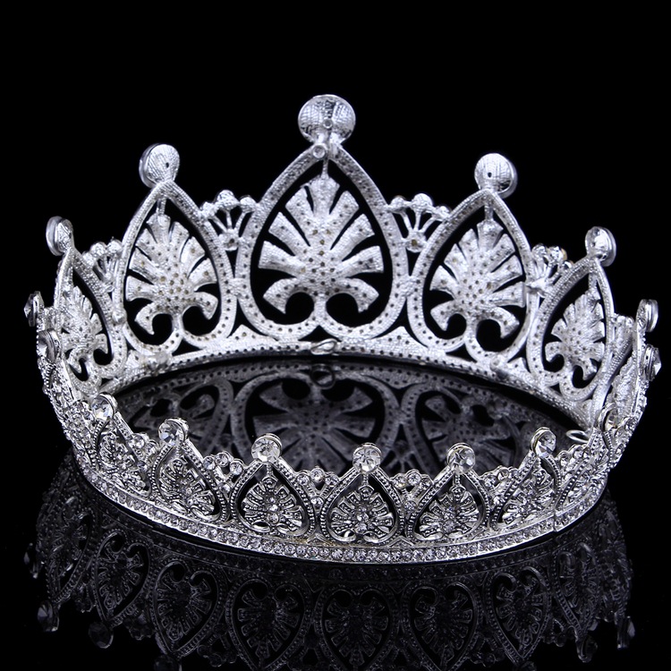 (พร้อมส่ง) มงกุฏ 064 สีเงิน