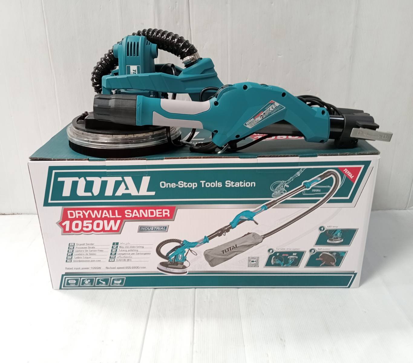 Total เครื่องขัดผนังปูนและฝ้า กำลัง 1050W รุ่น TWS10501