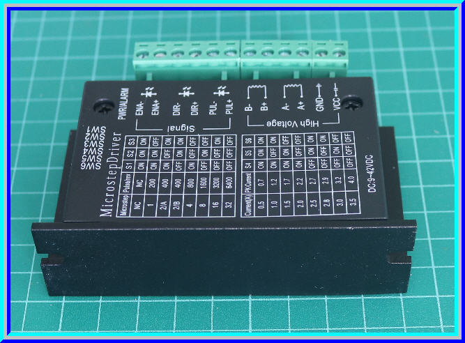 1x TB6600 บอร์ดขับสเตปมอเตอร์ 4.5 A