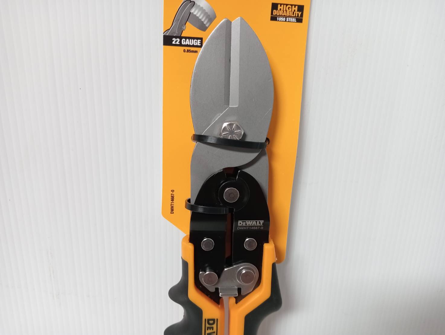 DEWALT DWHT14687-0 คีมพับสังกะสี HVAC แบบ 3 กลอน