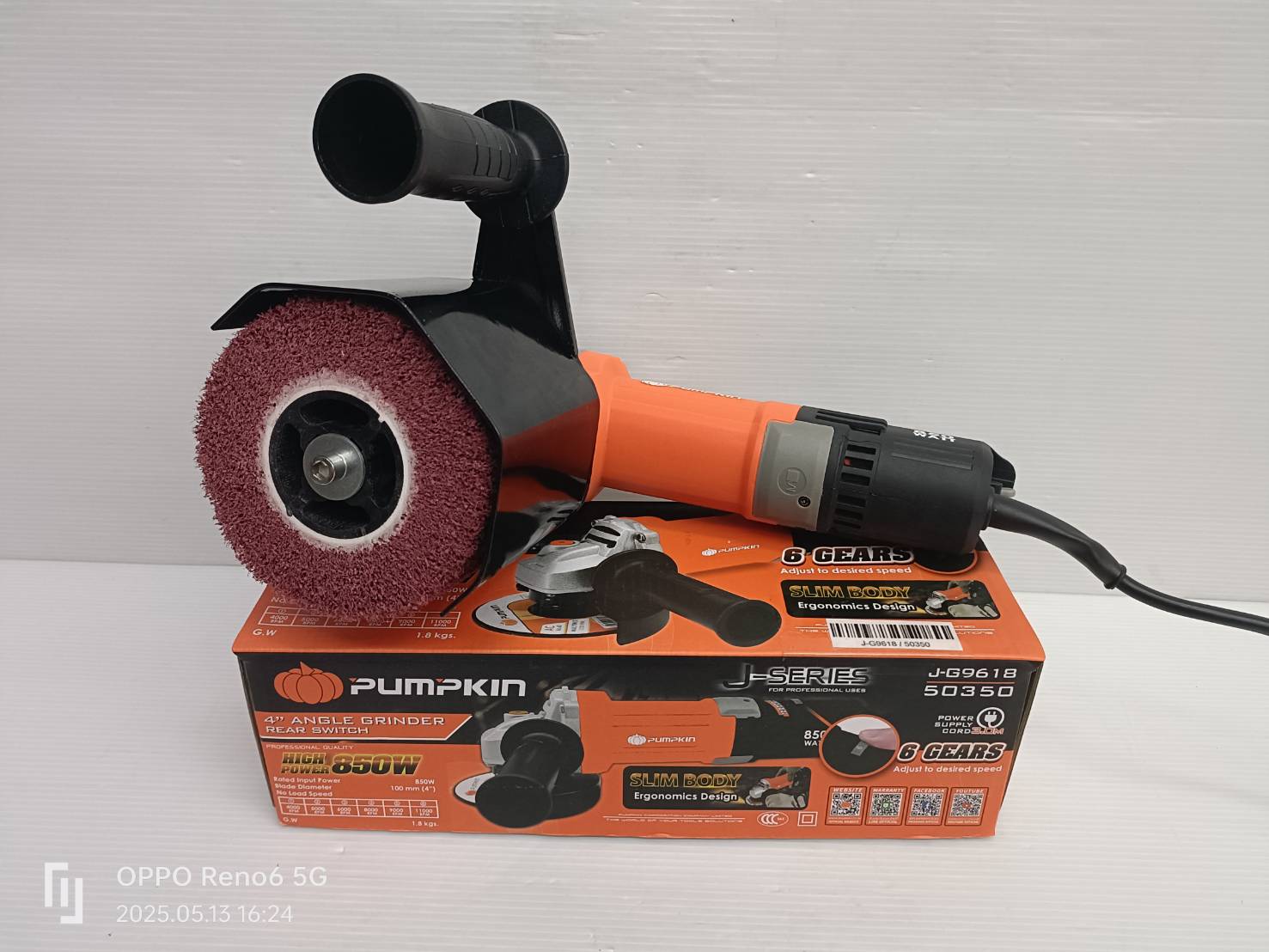 ชุดแปลงหินเจียร4นิ้ว สำหรับลูกขัดแฮร์ไลน์ G-120060