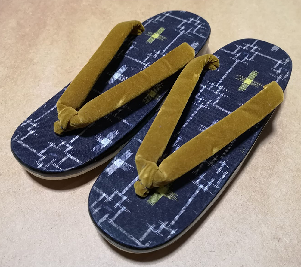 รองเท้าเกี๊ยะไม้ญี่ปุ่น size22 มือ1