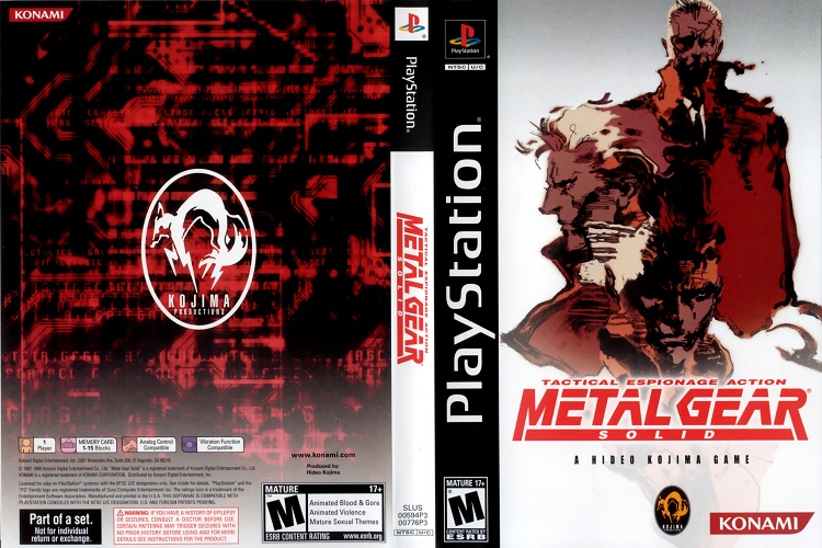 METAL GEAR SOLID THE ESSENTIAL COLLECTION VOL. 1 METAL GEAR SOLID 1 [US : CD 2 Discs]