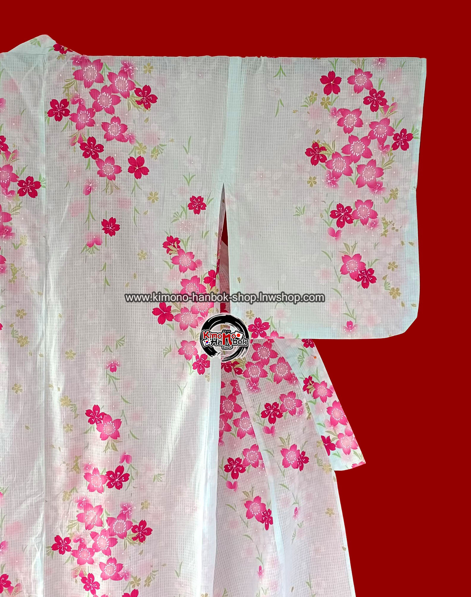 ยูกาตะสีอ่อนลายซากุระ01