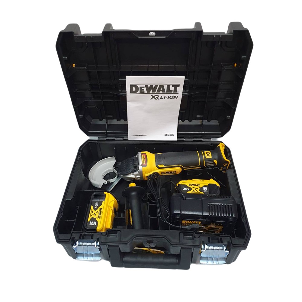 หินเจียรไร้สาย20V DCG405P2 DEWALT