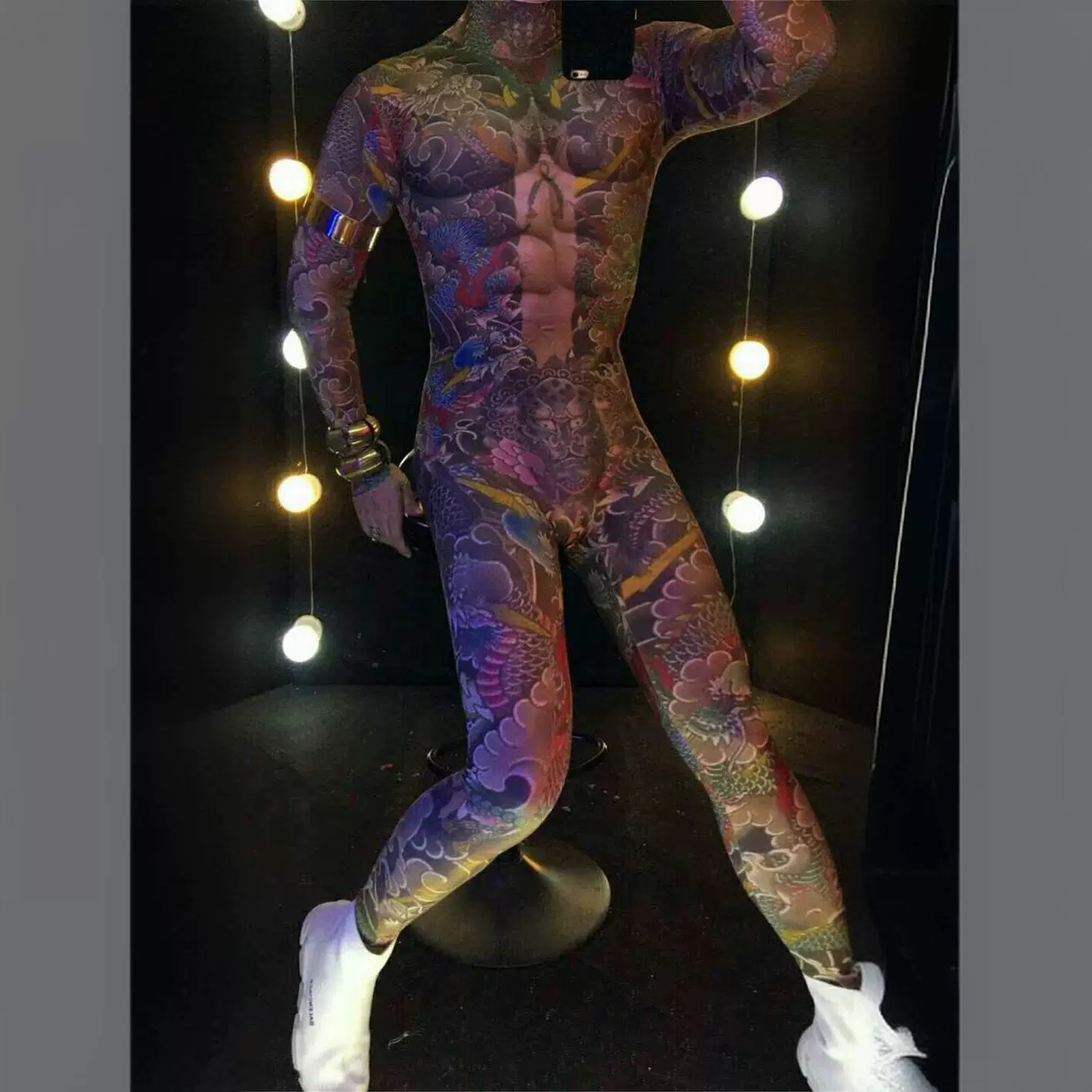 ชุดยากูซ่าบอดี้สูท / ชุดนักเลง / ชุด yakuza / ชุดมาเฟีย