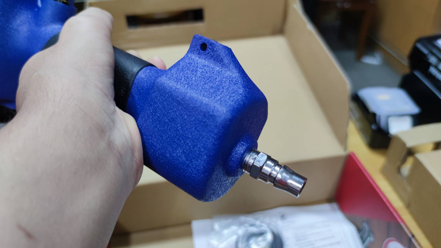 ปืนถอนตะปูใช้ลม C-OK-NP50 OKURA