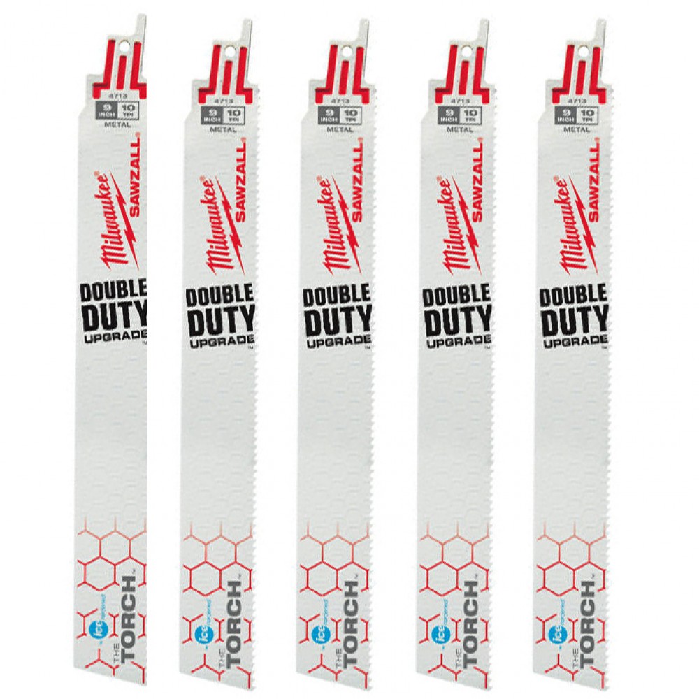 ใบเซเบอร์ 9"ตัดเหล็ก 48-00-4713 Milwaukee (5ใบ/แพค)