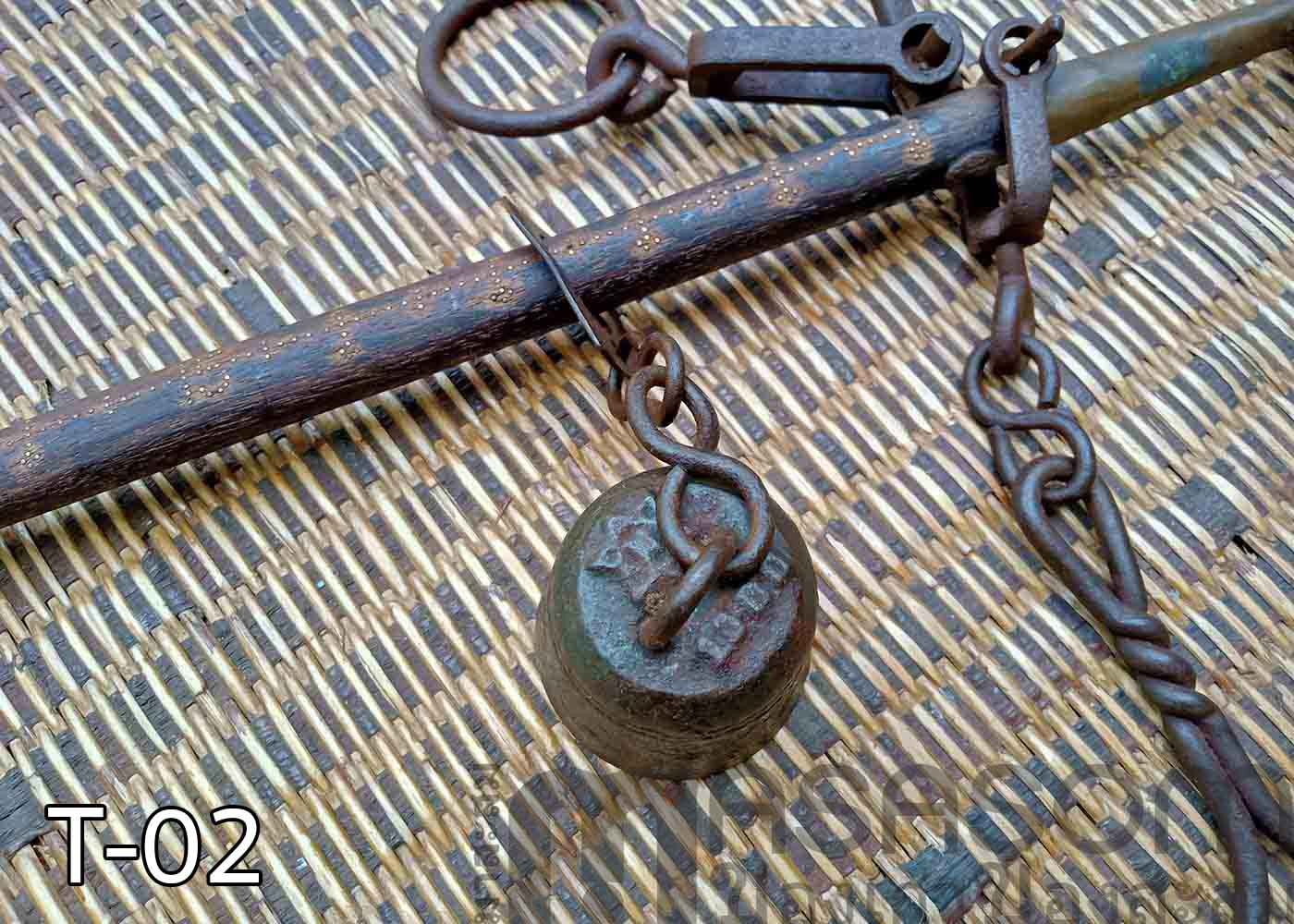 ตาชั่งแขวนโบราณขนาด15กิโลกรัม