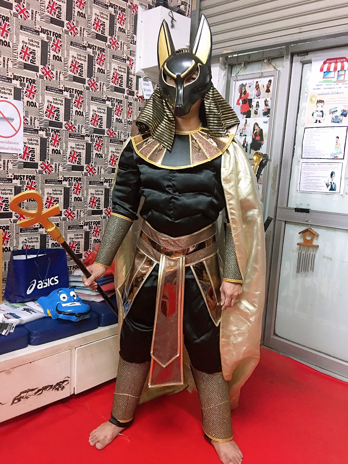 ชุดเทพคิงอานูบิส / ชุดเทพเจ้า / ชุดเทพแห่งความตาย