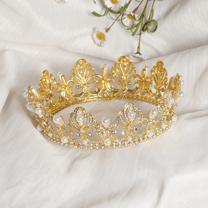 (พร้อมส่ง) มงกุฏ 070 มงกุฎนางงาม มงกุฎเจ้าหญิง งานสวย ปราณีต สินค้าพร้อมส่งจากไทย