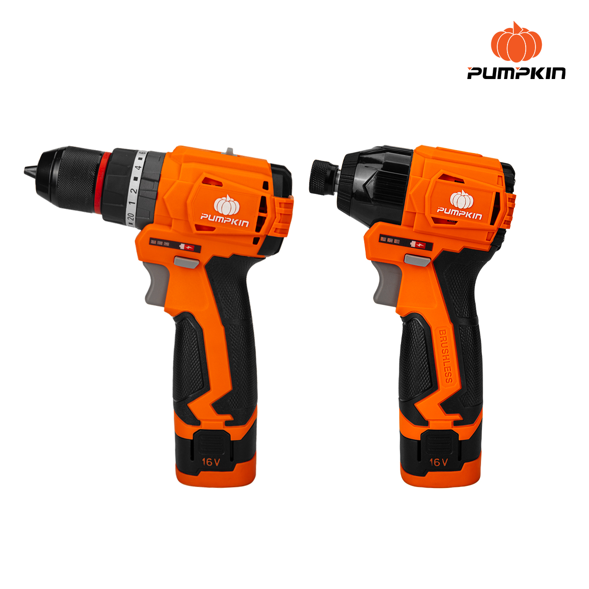 คอมโบ้ชุดสว่าน16V XT-16IMDID-202CK PUMPKIN 50438