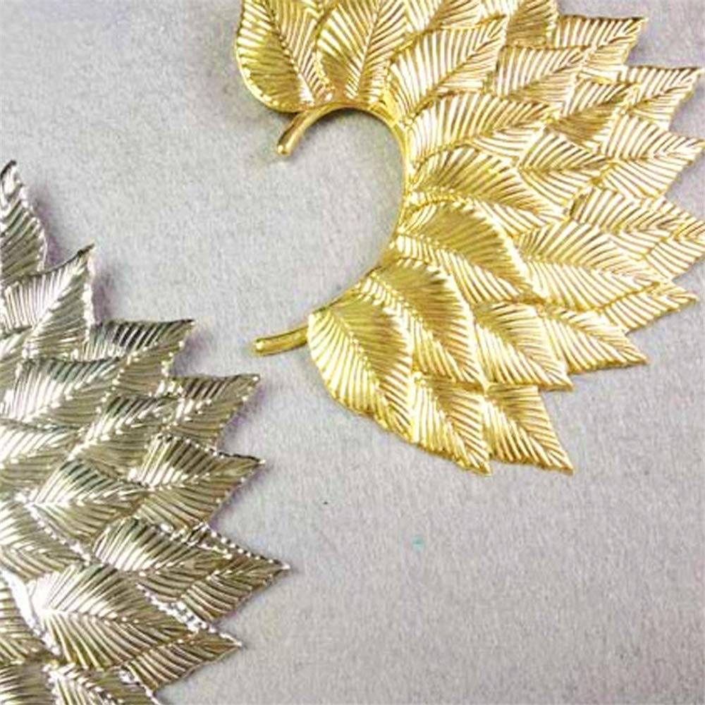 (พร้อมส่ง) Ear Cuff 012 (เฉพาะข้างซ้าย) จอนหูใบไม้ งานสวย
