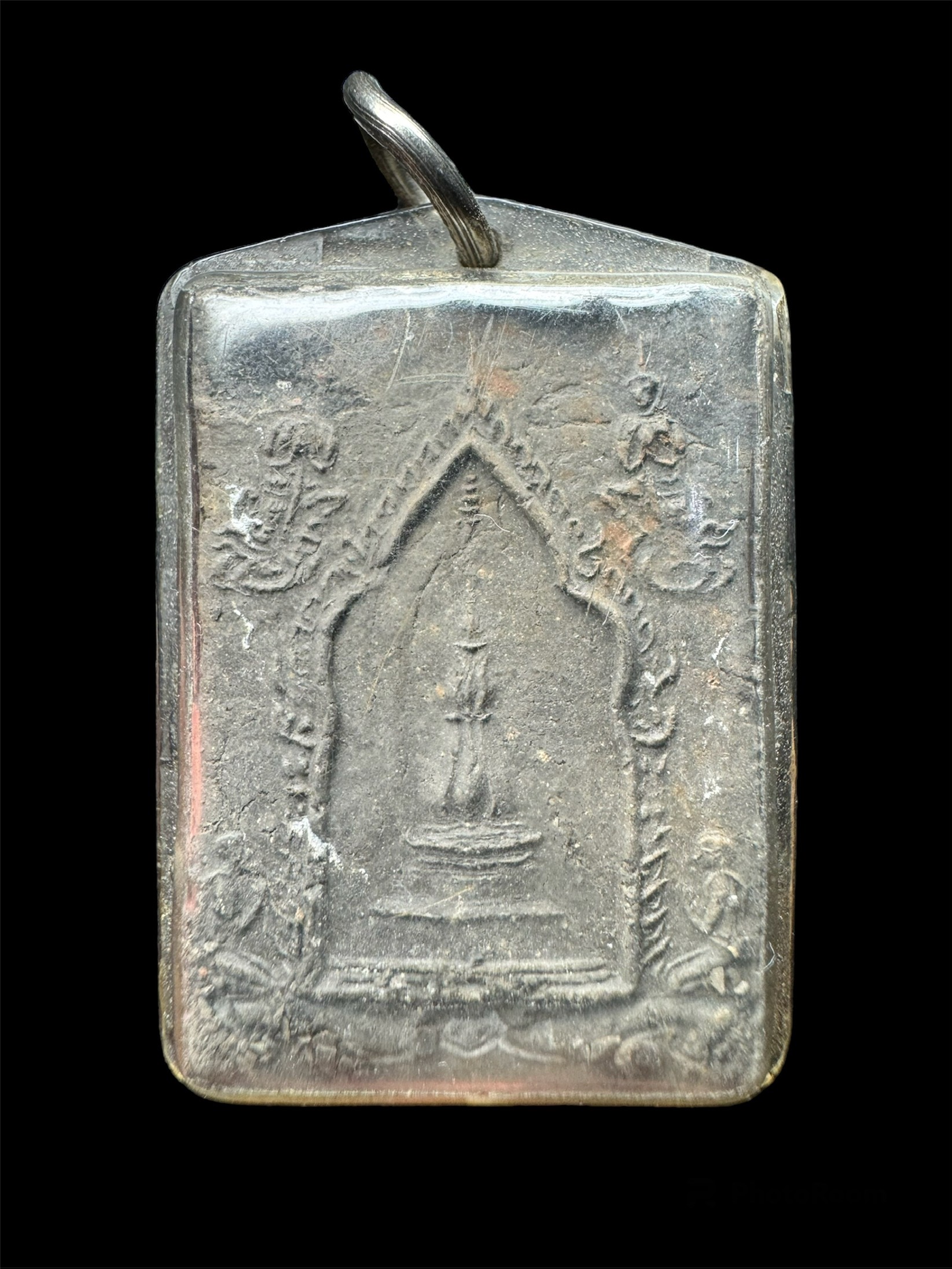 พระธาตุขามแก่น เนื้อดินเผา รุ่นสอง พ.ศ. 2513 พระธาตุคู่เมืองขอนแก่น