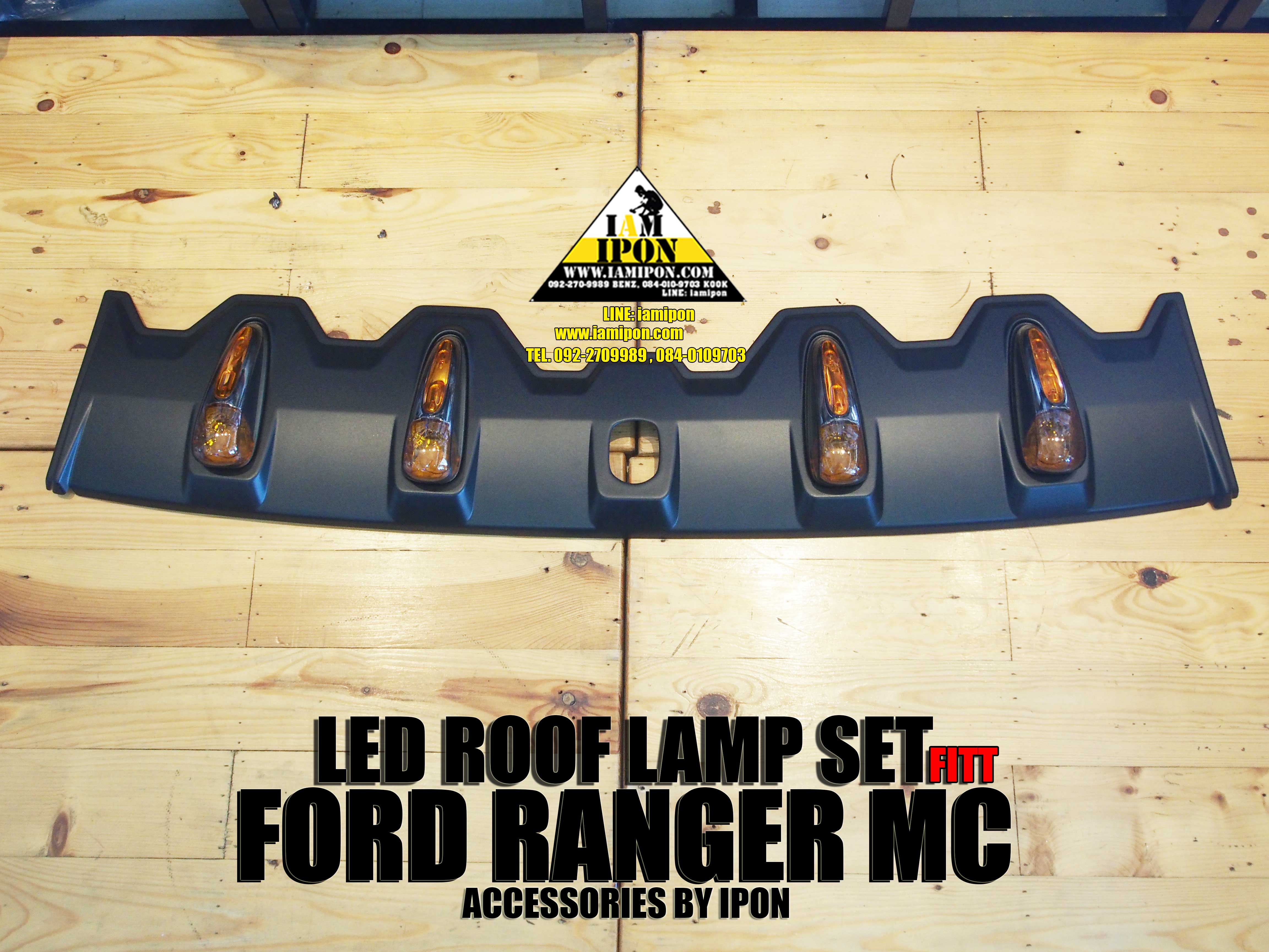 LED ROOF LAMP SET FOR FORD RANGER MC FITT ไฟหลังคาฟอร์ดเรนเจอร์ MC FITT