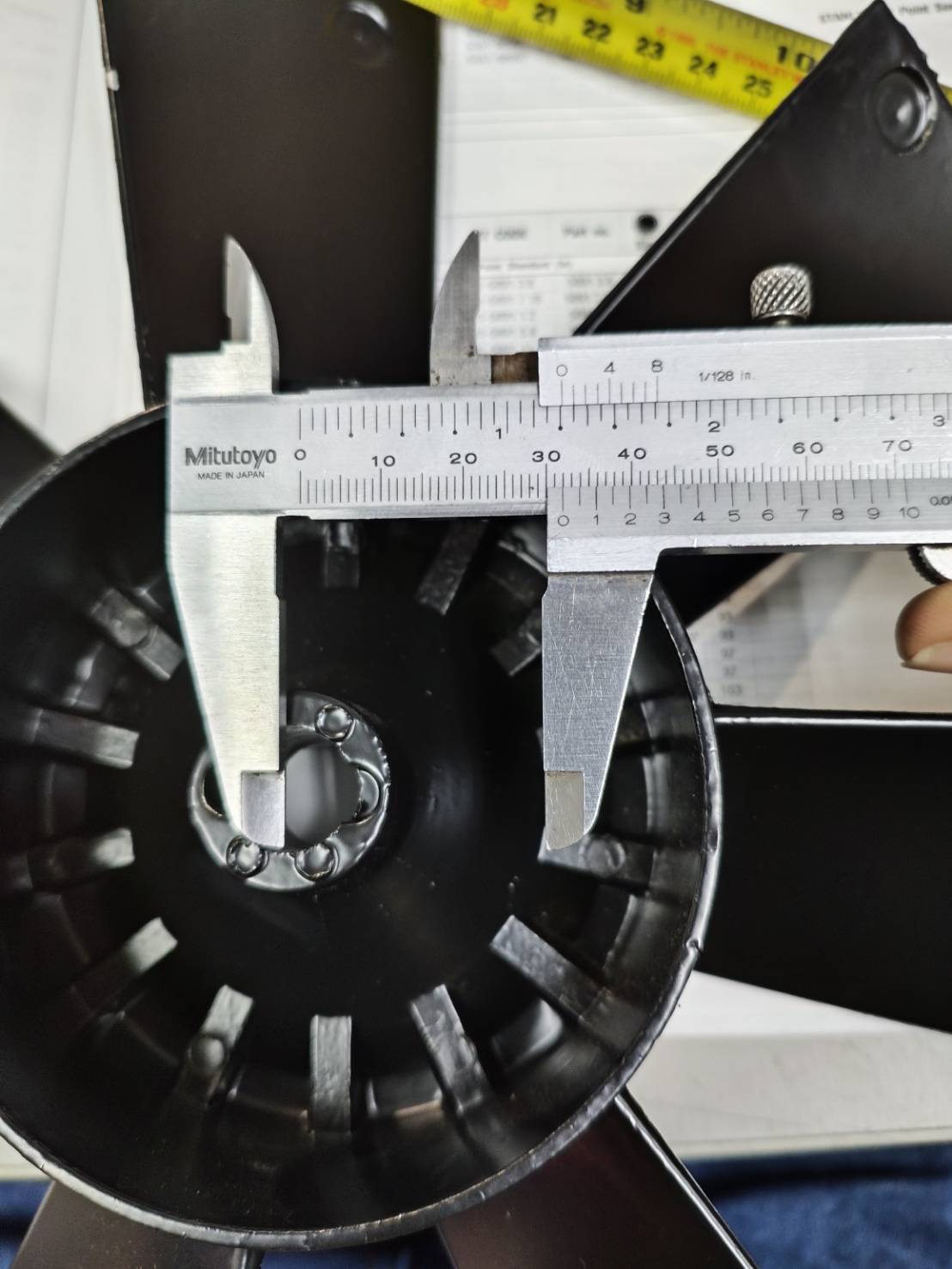 อะไหล่ใบพัดลมอุโมง SHT-30 12" POLO #P232-0062