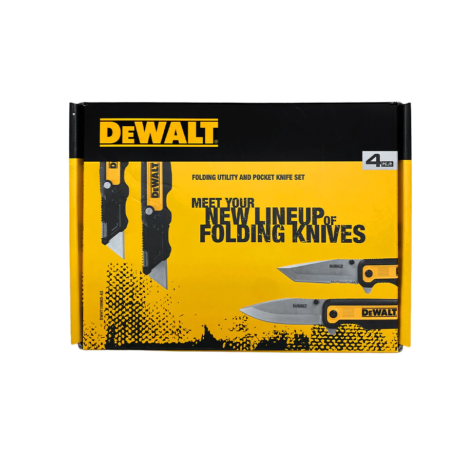 DEWALT รุ่น DWHT10996S-AS ชุดเซ็ทมีด Tough Serie 4ชิ้น/ชุด