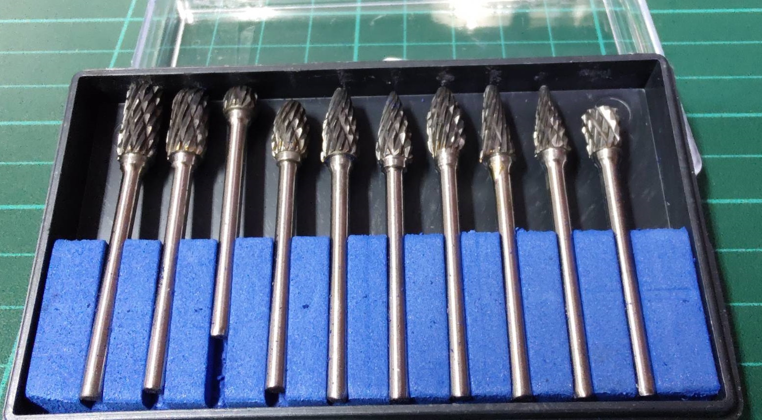 ชุดหัวเจียรคาร์ไบด์ 10ชิ้น แกน3มม. #20001384001