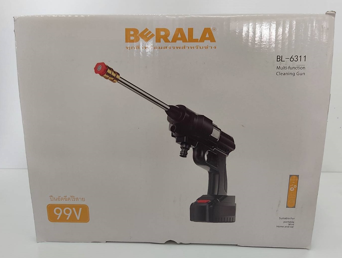 ปืนฉีดน้ำแรงดันสูงไร้สาย99V BL-6311 BERALA