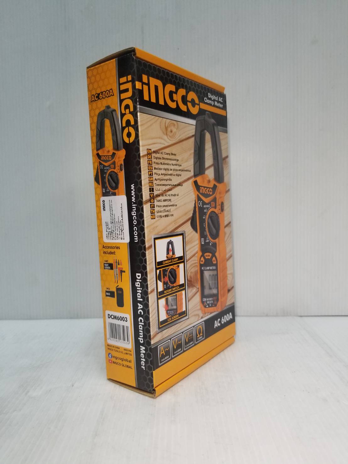 แคลมป์มิเตอร์ดิจิตอล รุ่น DCM6003 INGCO