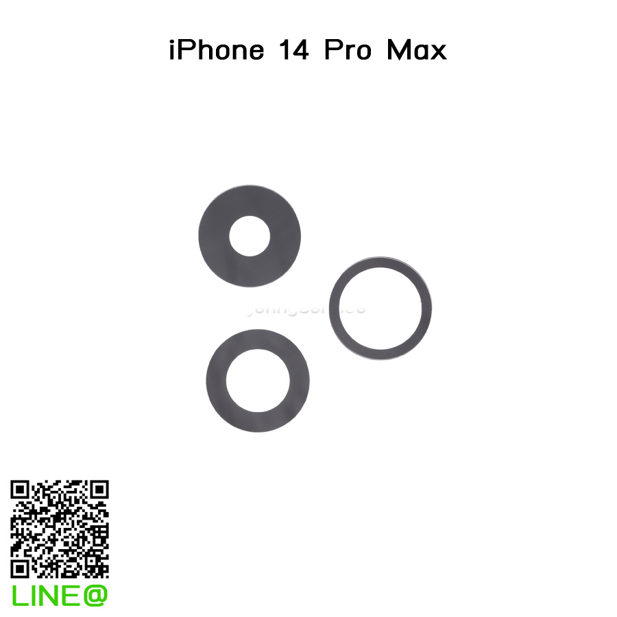 กระจกเลนส์กล้องหลัง iPhone 14 Pro Max