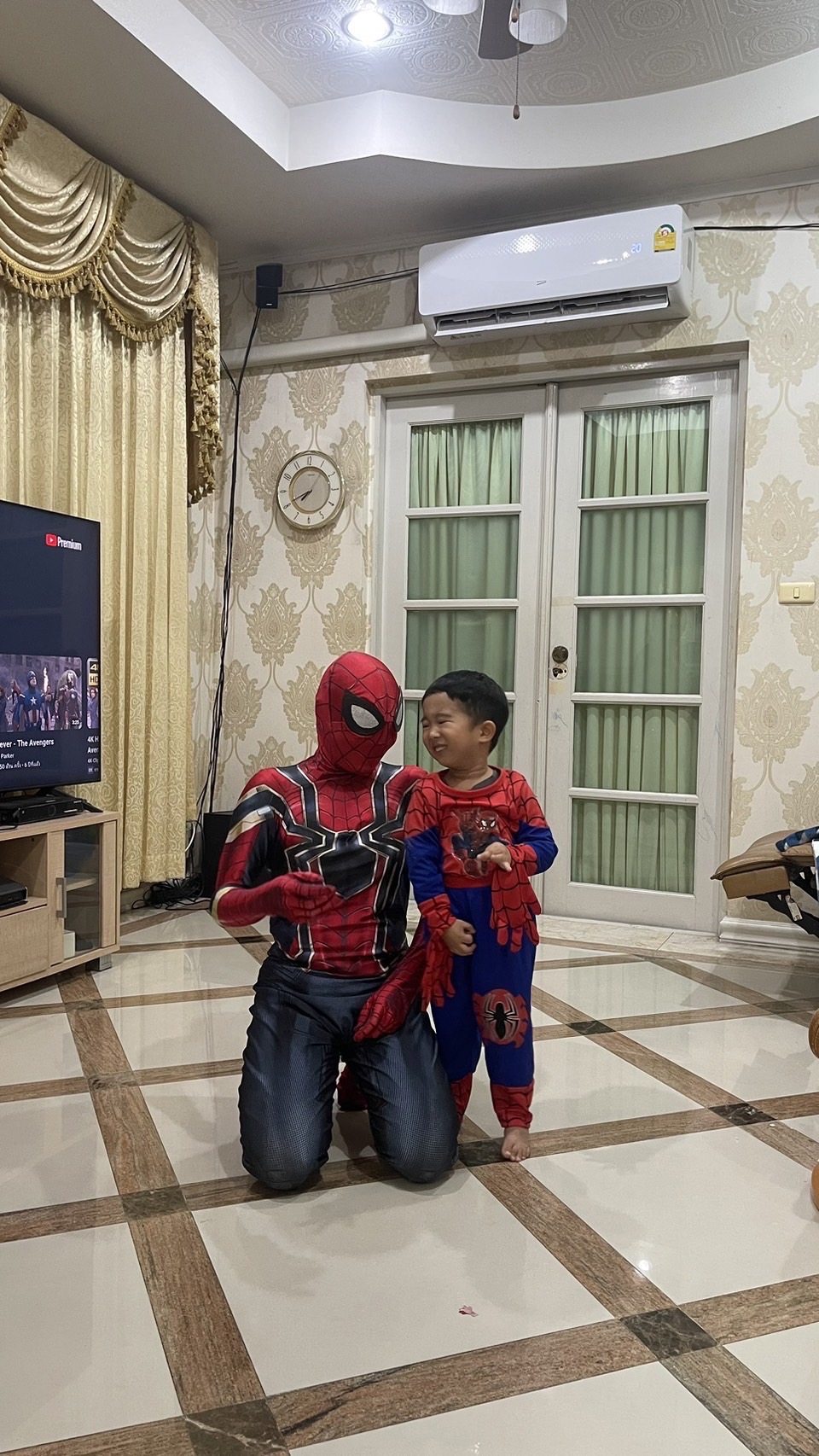 ชุดสไปเดอร์แมน2017 แบบบอดี้สูท