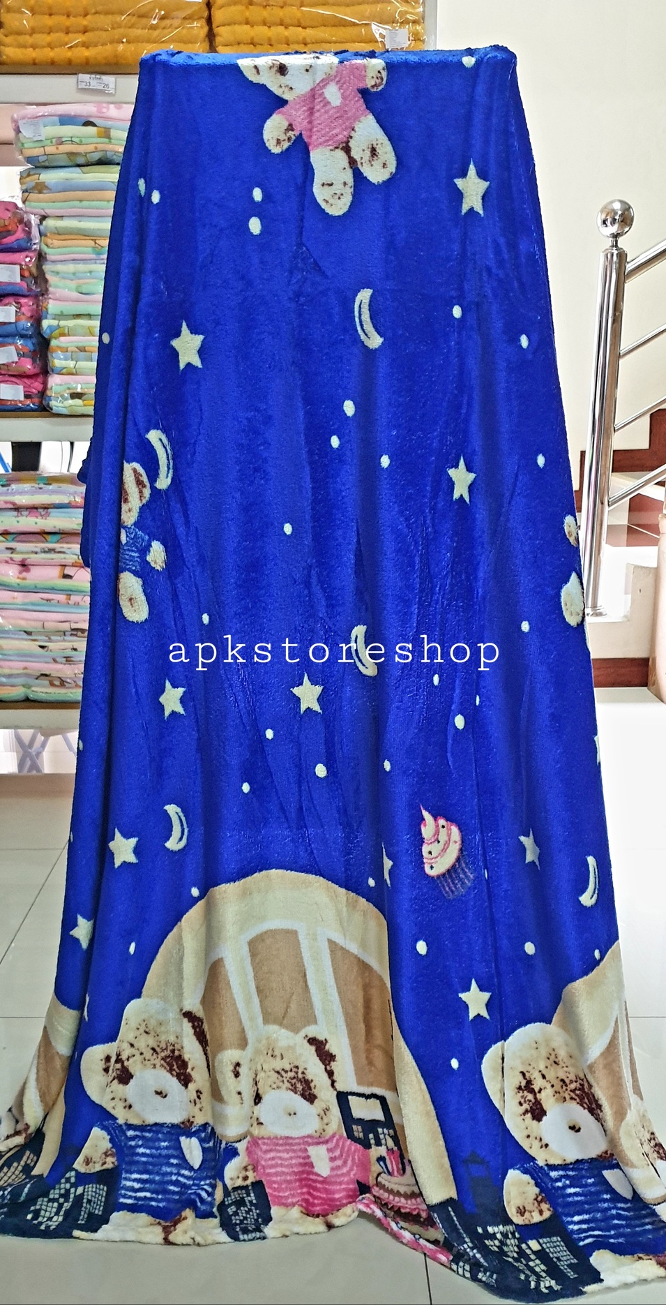 ขายส่ง ผ้าห่มนาโน แบบบาง #APK57-ลายการ์ตูน ส่ง 57 บาท