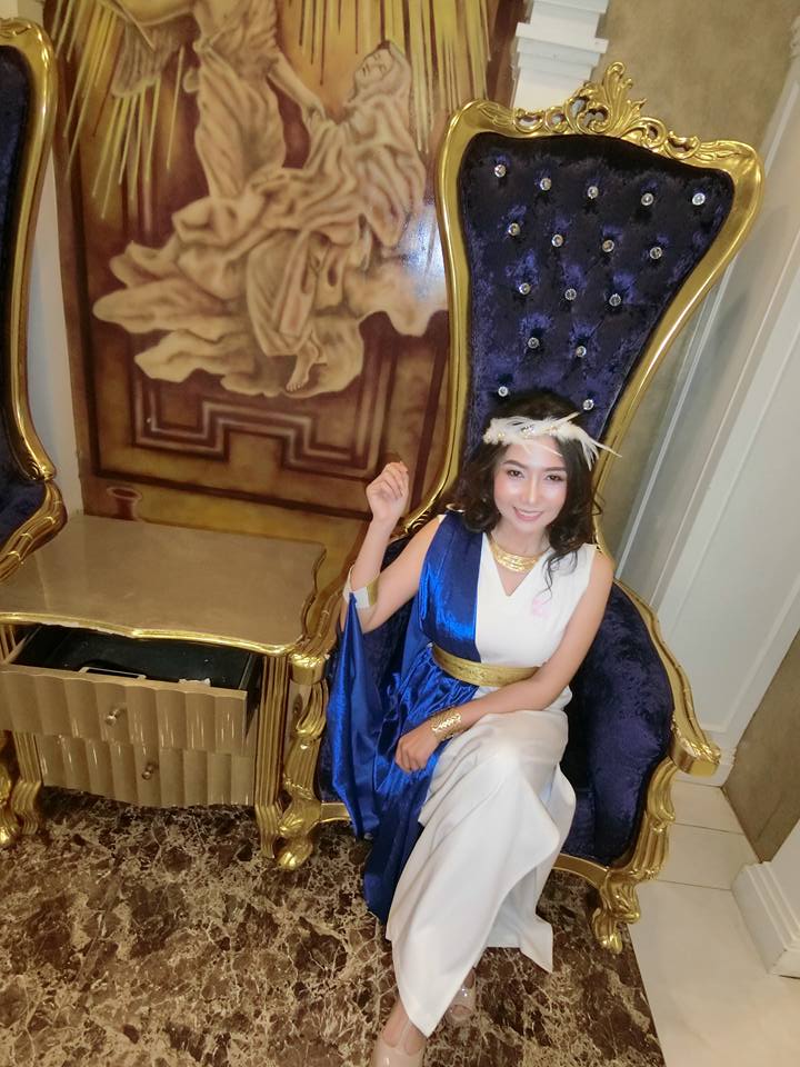 ชุดโรมัน / ชุดกรีกหญิง / ชุดเทพเจ้า / ชุดเทพีไกอา เทพีแห่งโลก