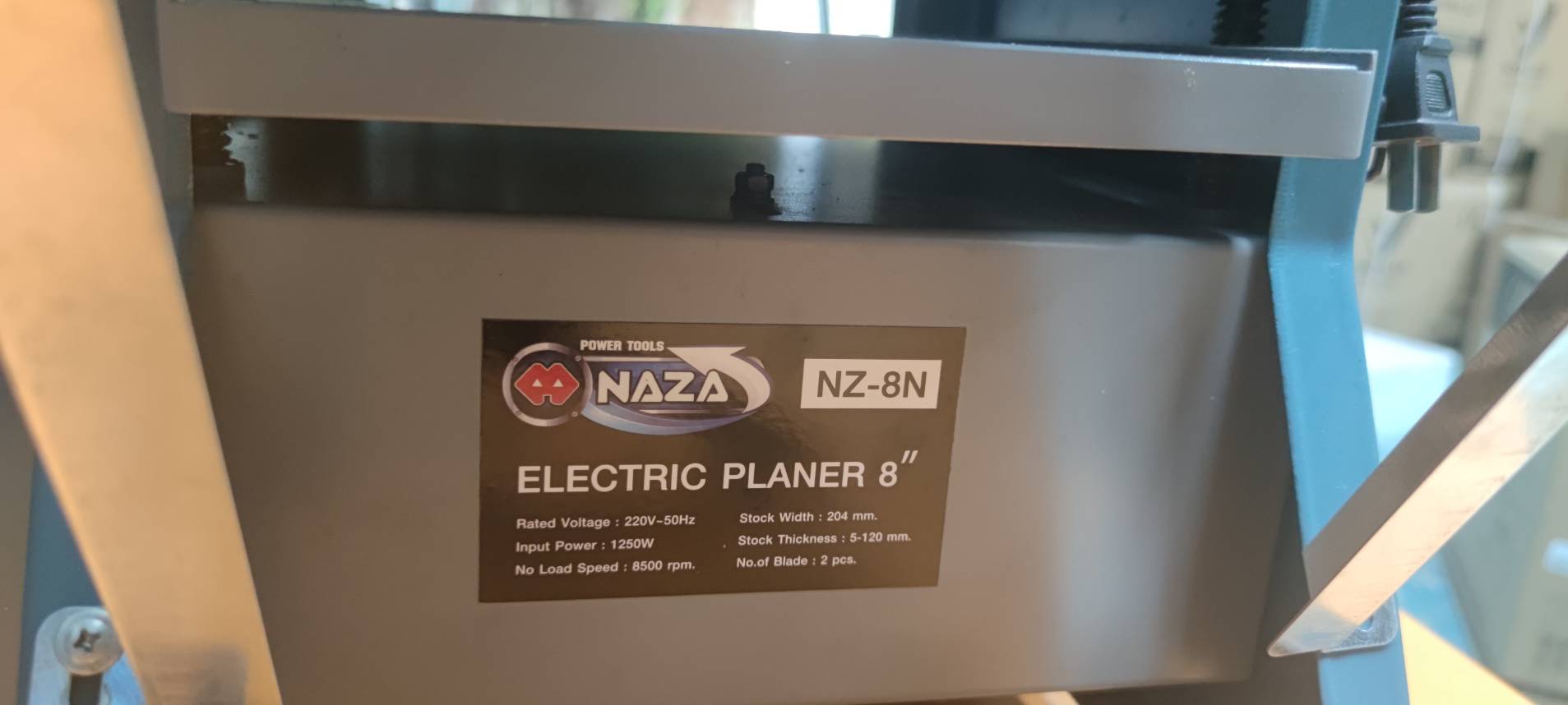 เครื่องไส-รีดไม้ 2IN1 8" NZ-8N NAZA