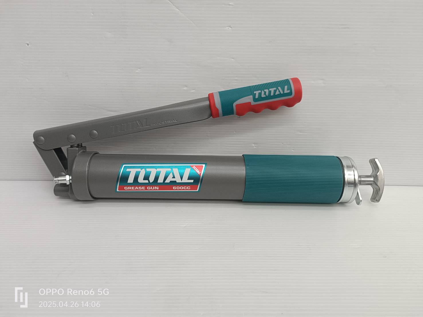 กระบอกอัดจารบี+สายอ่อน 600cc.THT111062 TOTAL