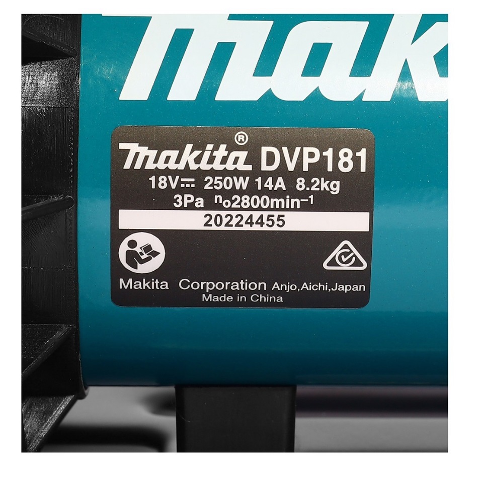 ปั๊มแวคคั่มไร้สาย18Vx2 DVP181ZK MAKTA