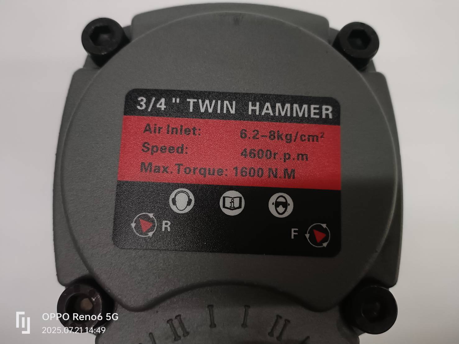 ชุดบล็อกลม3/4" NIKO-201