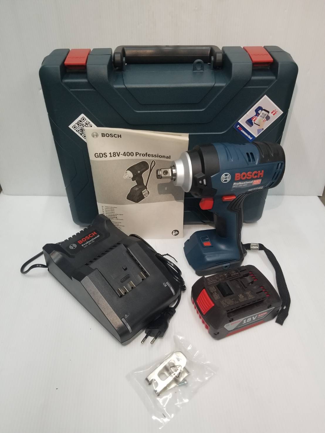 บล็อกไร้สาย1/2 GDS18V-400 Kit BOSCH