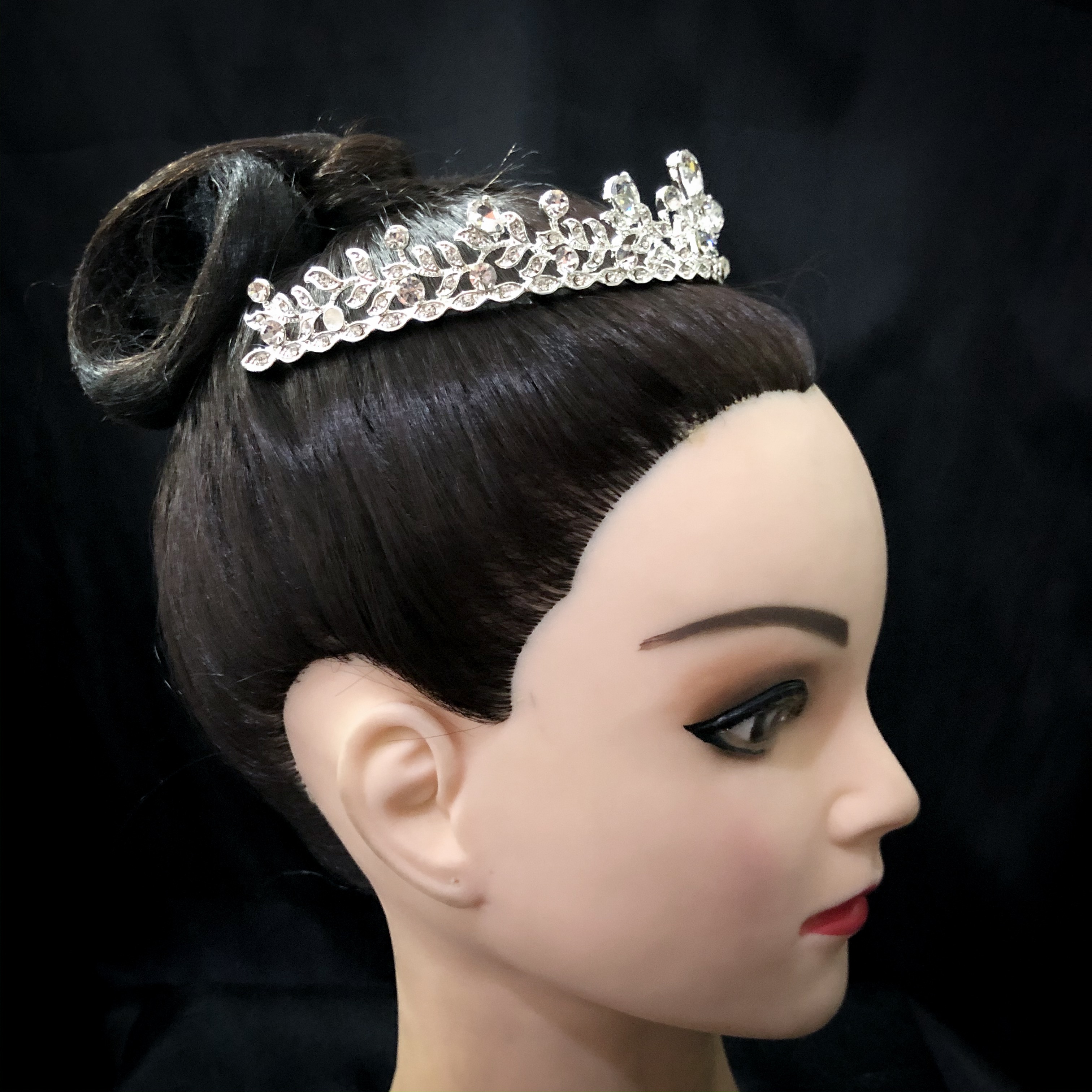 (พร้อมส่ง) เทียร่า 229 สีเงิน มงกุฎเจ้าสาว มงกุฎขนาดเล็ก น่ารัก สินค้าพร้อมส่งจากไทย