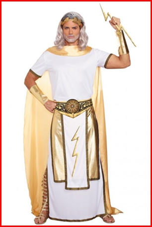 ชุดเทพซุส Zeus ราชาแห่งทวยเทพ / ชุดเทพเจ้ากรีก